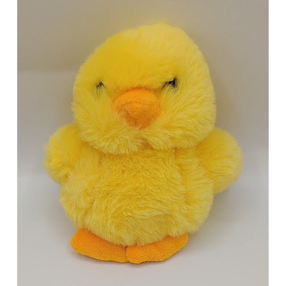 6" Goffa Just Plush Yellow Chick Duck B2